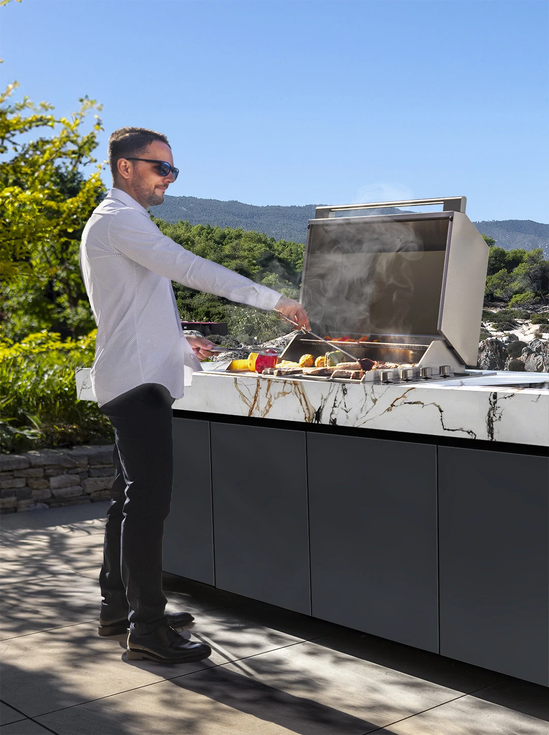 cozinhas externas modernas